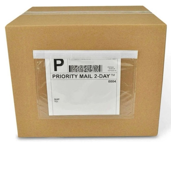 Shipping Label & Invoice Pockets 7 x 5.5 Pack of 50 - Picture 8 of 10